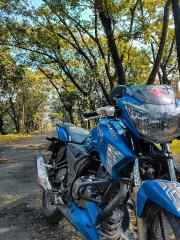 TVS Apache RTR 150 Matt Blue